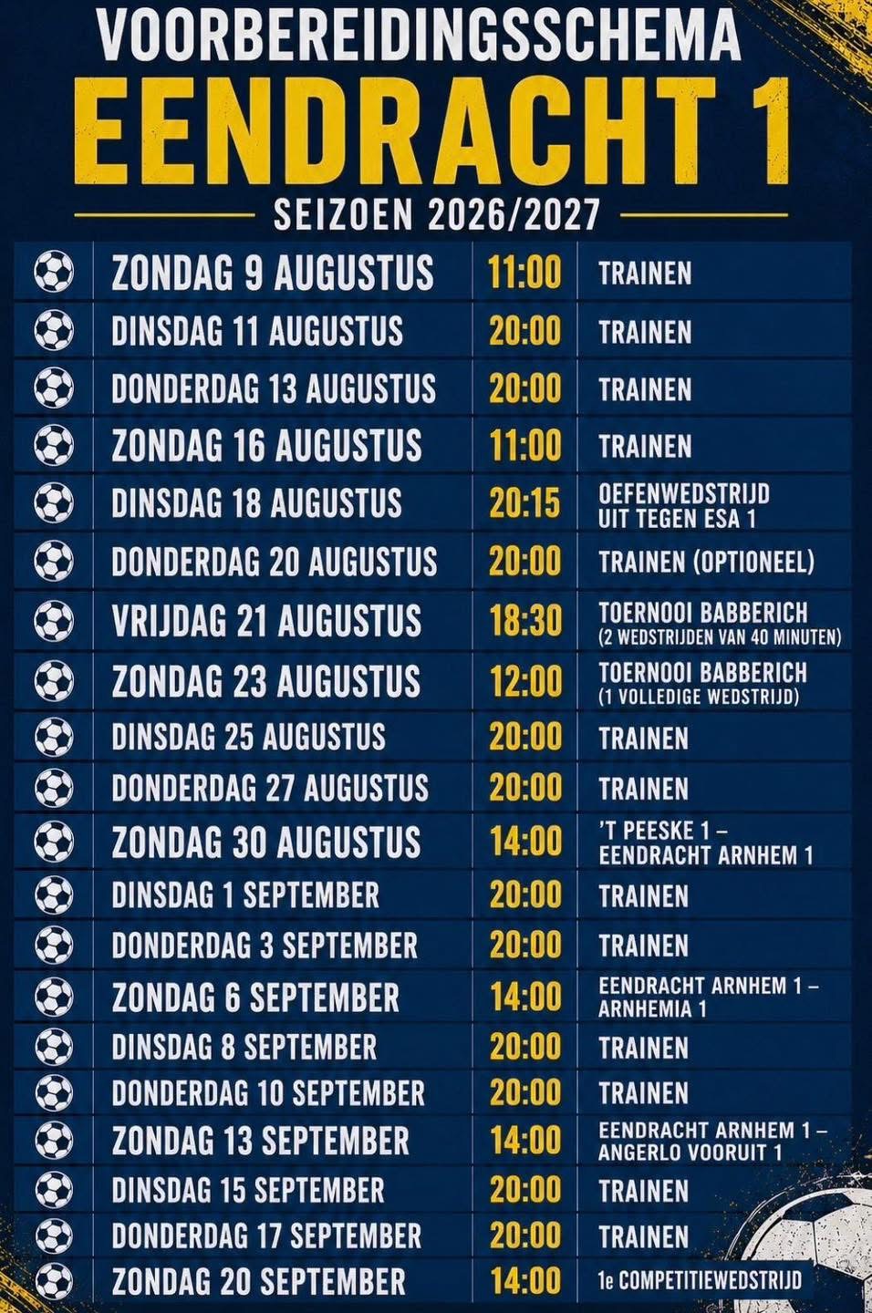 Oefenprogramma